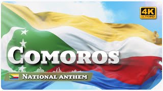 Comoros National Anthem  /  Коморы. Государственный гимн [4K]