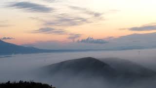 滝雲　阿蘇の外輪山を超える