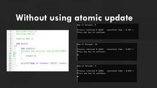 OpenMP: Atomics