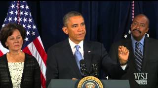 Obama Takes Questions on NSA Surveillance Program