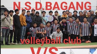 N.S.D.BAGANG VS TAJO VOLLEYBALL TEAM FULL MATCH CHAYANGTAJO NYOKUM YULLO GOLDEN JUBILEE CELEBRATIONS