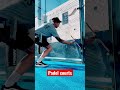 How to clean a Padel court #shorts #howto #skills #reels #fun #satisfying #windowcleaning #asmr