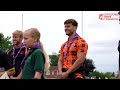 beavers cubs and scouts train with the tigers