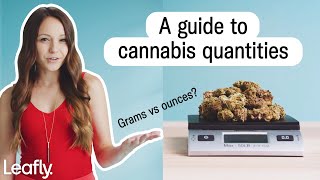 Grams vs ounces of weed: What's it look like?