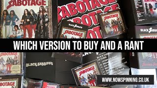 Black Sabbath : Sabotage Album CD Remaster and Super Deluxe Box Set Review and a RANT