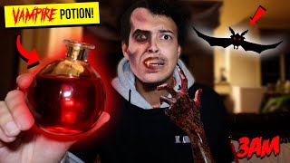 DO NOT DRINK THE DARK WEB VAMPIRE POTION AT 3AM (IT ACTUALLY WORKED!!)