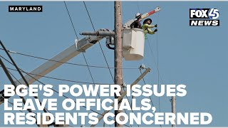 BGE outages raise power grid concerns, state lawmakers call for change