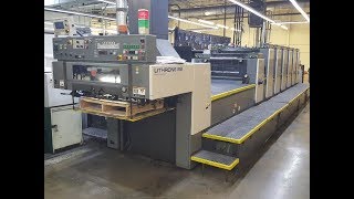 1997 Komori Lithrone 628 +LX with UV only