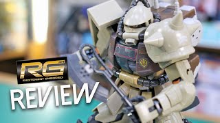 P-Bandai RG Zaku Minelayer - Mobile Suit Gundam MSV UNBOXING and Review