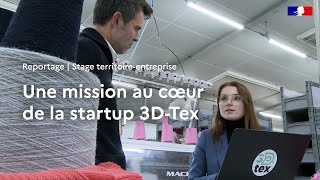 Reportage | Stage territoire-entreprise au sein de la startup 3D-Tex • Formation initiale de l'INSP