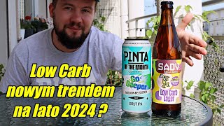 Go Deeper - Browar Pinta \u0026 Low Carb Lager - Browar Sady || Piwa Low Carb nowym trendem?