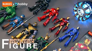 Opening The Marvel Infinity Saga Secret Figure Collection | Blokees Marvel Series 1 | Beat Building