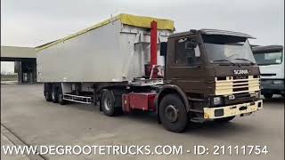 Degroote Trucks: Benalu 62 cub aluminum tipper trailer for sale