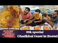 Chadkhai feast in Hostel || Tandoor Hyderabadi Dum Biryani || 20k Subscriber complete #odiavlogs