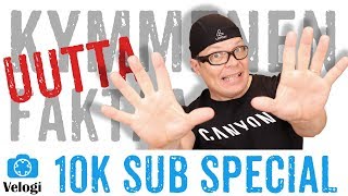 10 UUTTA faktaa minusta | 10 k sub special + ARVONTA