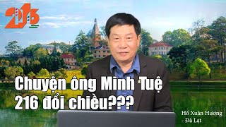 Chuyện ông Minh Tuệ, 216 đổi chiều???