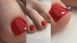 The Power of Red Toes: Boost Your Confidence with Stunning Red Toenails