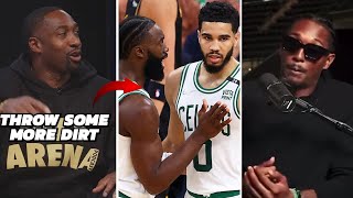 Gilbert Arenas \u0026 Lou Williams EXPOSE Media Breaking Jayson Tatum \u0026 Jaylen Brown Up W/ Narratives!