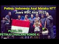 PETINJU INDONESIA ASAL MALAKA NTT‼️JUARA WBC ASIA 2022🥊PUKUL KO PETINJU THAILAND RONDE 4