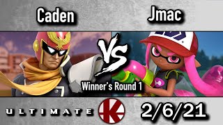 Caden (Falcon) vs. Jmac (Inkling/Falcon) - Winner's Round 1