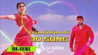 Pasandagavne 3D Song Kannada || 3D Song Kannada || Pasandagavne Song 3D || Mantu MR Creation