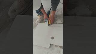 как пилят плитку без пыли в США.     how to cut tiles without dust in the usa