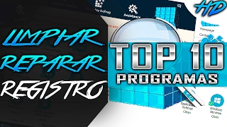 TOP 10 | Mejores programas para LIMPIAR y REPARAR el registro de Windows | GRATIS