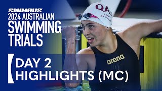 Australian Swimming Trials - Night 2 Highlights (MC) | Wide World of Sports