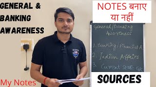 GA ( General Awareness ) Strategy for SBI/ IBPS PO- General/Banking Awareness | My Notes | Resources