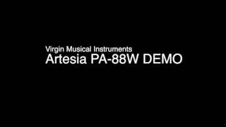 Virgin Musical Instruments [Artesia PA-88W] DEMO