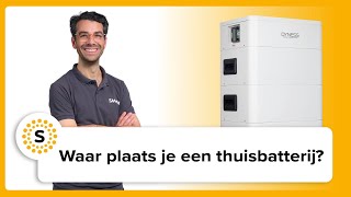 Waar plaats je een thuisbatterij?