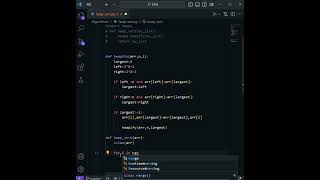 Heap Sort with Python