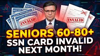 ⚠️URGENT FOR SENIORS 60+! "Your Social Security Card Will Be INVALID Starting Next Month!"