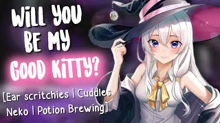 Turned into a Witch's Personal Neko! [Headpats | Praise | Kitten | Cuddles | Potion ASMR Roleplay]