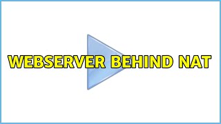 Webserver behind NAT