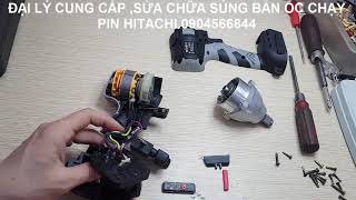 BÊN TRONG SÚNG  HITACHI KHÔNG CHỔI THAN NTN