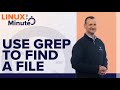 How to use grep command to find a file in Linux | Linux in a Minute