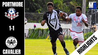 Portmore Utd 1-1 Cavalier FC Full Extended Match Highlights | Jamaica Premier League