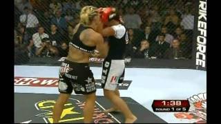 Gina Carano vs Cris Cyborg Santos HD MMA Title Fight