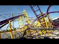 looping star 4k onride clacton pier pinfari zyklon zl42 pov