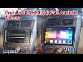 Toyota Corolla 2008-2013 install Android car play stereo 9 inch screen & Reverse camera Bright King