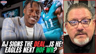 AJ Brown OFFICIALLY Extended! AJ On Pace to Be The Next HOF WR? Sileo REACTS