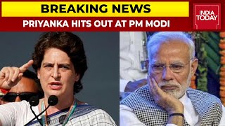 Priyanka Gandhi Hits Out At PM Modi Over Women Outreach | Breaking News