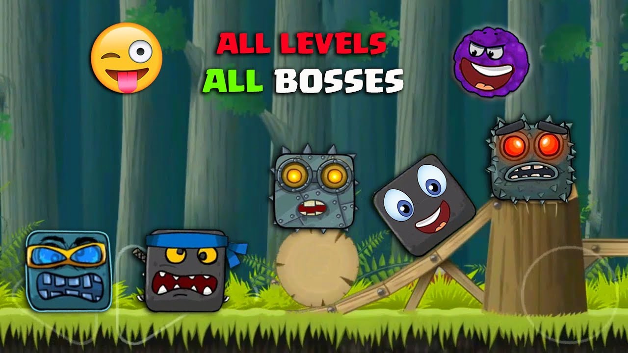 RED BALL 4 - ALL LEVELS ALL VOLUMES ALL BOSSES "SUPERSPEED GAMEPLAY ...