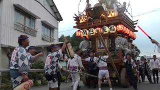 下壹丁目　式典会場へ移動　七丁連合　潮来祇園祭禮2017　中日　00124