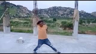 Chatrapathi video song.  A vachi B Pai Vale song