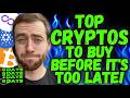 TOP 4 CRYPTO COINS TO BUY ON THIS DIP!  (XRP, SOLANA, CARDANO IT'S COMING AGAIN!)