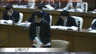 平成２６年度予算等審査特別委員会２日目②