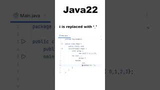 Java 22 New Features UnNamed Variables