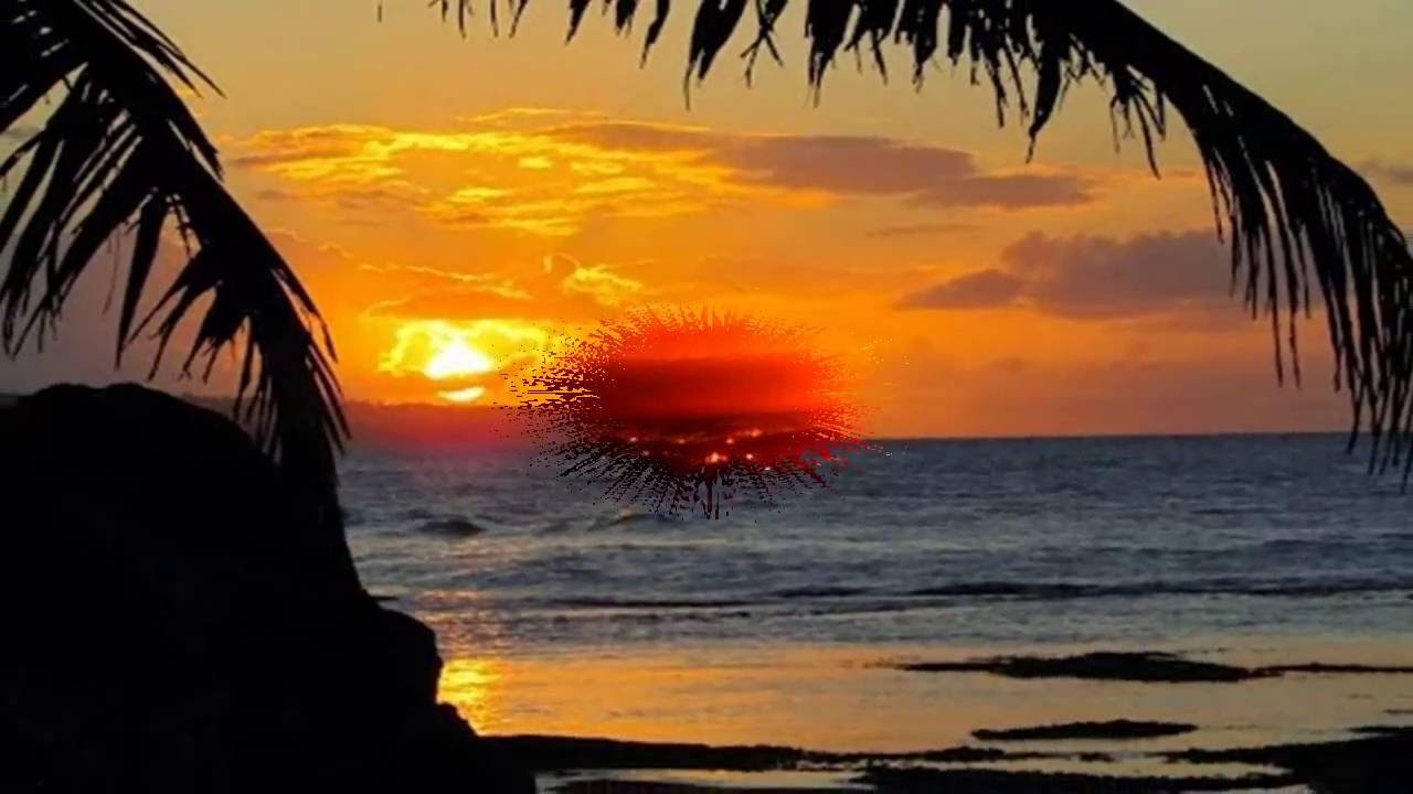 Sunset At Seaside Youtube